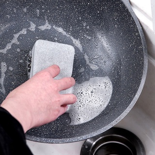 STEPQUOTIENT Práctico Almohadilla de lavado Durable Utensilios de cocina Esponja discoide Limpiar Alta eficiencia Tela de limpieza Servilleta Trapo de cocina Para sartén Herramientas de limpieza doméstica (3)
