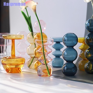 Hm> jarrón De vidrio europeo decoración De la habitación jarrón De cristal moderno plantas hidropónicas bodas De