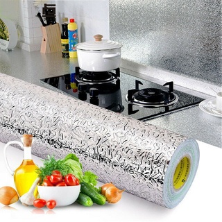 [LUSH] Pegatina De Aluminio Impermeable A Prueba De Aceite Para Pared De Cocina Resistente Altas Temperaturas # Hogar Vivir
