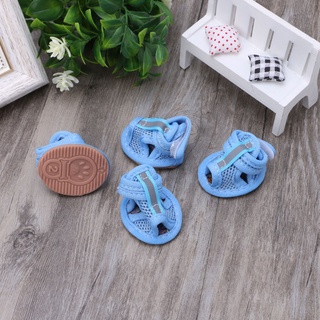 lucky Casual Anti-Slip Small Dog Shoes Pet Shoes Summer Breathable Soft Mesh Sandals (8)