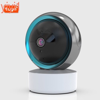 tuya wifi smart 1080p cámara de vigilancia inalámbrica de alta definición de 360 grados monitor panorámico doble llamada de voz funciona con alexa y asistente de google yiyi1