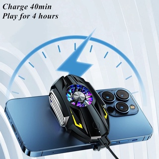 BlueWow Universal Mini Teléfono Móvil Ventilador De Refrigeración Turbo Huracán Juego Enfriador De Celular Fresco Disipador De Calor Para i-Iphone/IOS/Android Radiador (5)