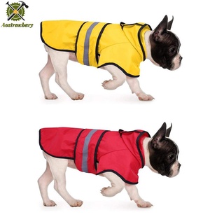May: ao - impermeable para perros pequeños y grandes, con capucha, Poncho para perros pequeños y grandes, Chamarra de lluvia
