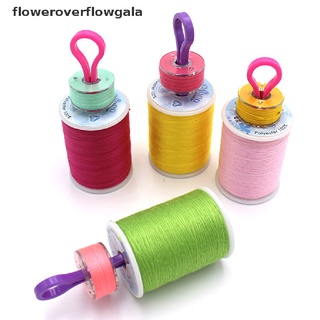 floweroverflowgala - juego de 10 piezas para bobinas de plástico, clip de alambre, hilo de coser, organizador de costura ffl (1)