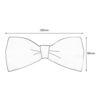 Nir Moda esterlina ajustable para hombre corbata de mariposa con puntos pequeños (7)
