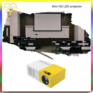 [Mall] Proyector portátil 3D HD LED cine en casa 1080p HDMI USB proyector de Audio Yg300 Mini proyector Camara Masanori