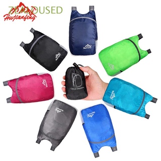 ZEALOUSED 8 colores plegable práctico bolsa Nano impermeable hombres mujeres Daypacks ligero Packable mochila ultraligera al aire libre plegable 20L viaje Daypack/Multicolor