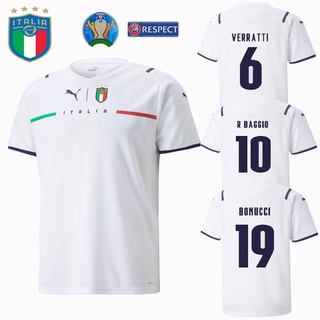 Talla S-4XL copa europea Italia visitante Camiseta de Italia visitante selección nacional puede personalizar su nombre BONUCCI INSIGNE VERRATTI Totti PIRLO 2021 22 jersey de fútbol 20021 jersey