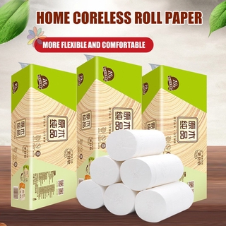 UCL rollo de toallas de papel de 3 capas rollo de papel higiénico suave papel higiénico 10 rollos 750 g
