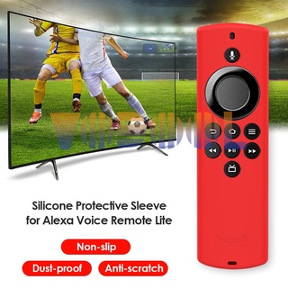 Vodool - funda de silicona para mando a distancia profesional para Alexa Voice Remote Lite/Fire TV Stick