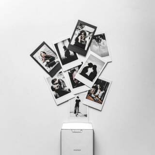 Impresora fotográfica de impresión para Fujifilm Instax Mini Polaroid Photo