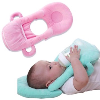 LEOTA Portátil Almohadas para bebés Lavable Cojín para almohada de lactancia Almohada de alimentación para bebés Almohada de aprendizaje para amamantar Estante para biberones Cuidado del bebé Soporte para biberón de mano libre/Multicolor (3)