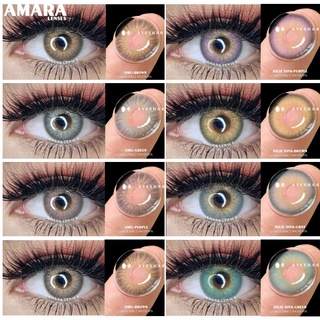 AMARA 1 Par (2 Piezas) OMG Color Lentes De Contacto Para Ojos