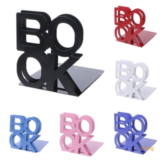 colgado alfabeto en forma de libro de metal soporte de hierro soporte soporte de escritorio soporte para libros