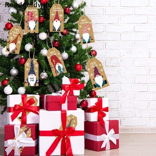 roadgoldwild 100pcs feliz navidad etiquetas de regalo kraft tarjeta de papel colgante etiqueta bolsas de regalo decoración wdwi