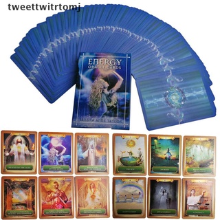 [tweettwitrtomj] English Oracle Cards Deck Tarot Cards Guidance Divination Fate Board Game Card [tweettwitrtomj]
