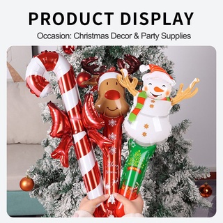Juguete inflable Para niños/reno/muñeco De nieve/reno/papá Noel Para decoración De navidad/fiesta (9)