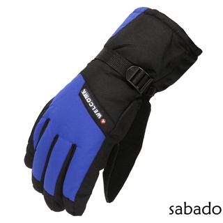 sabadofull finger - guantes de esquí antideslizantes, a prueba de viento, (6)