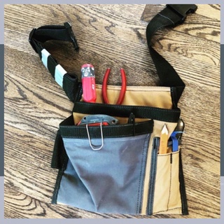 Unilateral waist hanging tool bag Tool storage bag Wear-resistant canvas adjustable tool carrying bag TOP