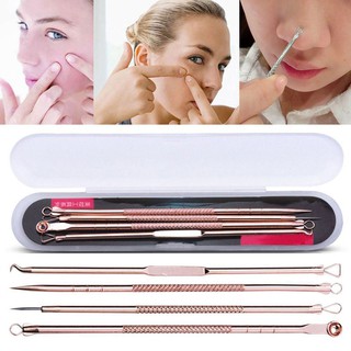 Kit de herramientas Extractor de acné removedor de espinillas agujas de espinillas tratamientos