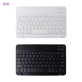 BUB 7/9/10 pulgadas inalámbrico Bluetooth ligero teclado recargable teclado de viaje