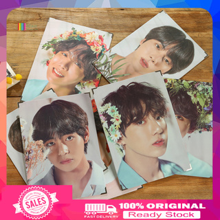 [idol] KPOP BTS - marco de fotos de papel para miembros de KPOP BTS, diseño colectivo, decoración de la habitación