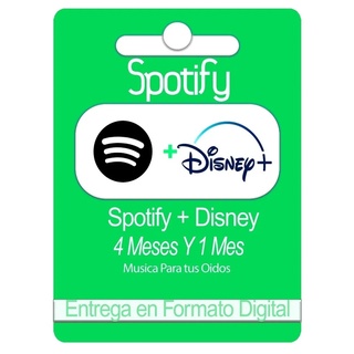 Spotify premium y Disney+