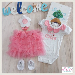 Hiken - ropa de bebé niña traje de edad 3-12 meses "mamá CUTIE"/bebé niña jersey