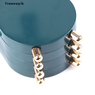 freeveyik joyero caja de almacenamiento pendientes soporte de exhibición pulsera collar plegable organizador mx (5)