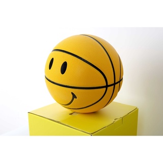 Sonrisa baloncesto de alta calidad de la PU Material juego de baloncesto No. 7 competiciones de interior al aire libre entrenamiento adultos baloncesto regalo gratis