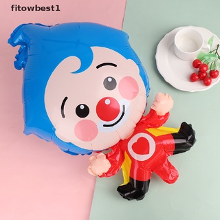 Fbmx Cartoon Clown Foil Balloons Birthday Party Decoration Supplie Kids Toys Balloons Glory