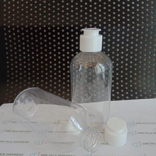 200ml SBR tapa de botella fliptop hongo blanco cuerpo natural/transparente
