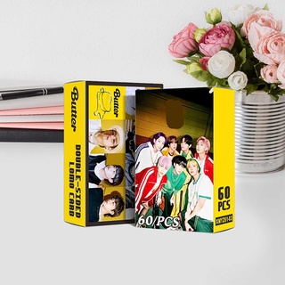 60pcs/set Kpop BTS New Album BUTTER Lomo Card Set All Styles Collective Blessing Favorites Photocard JK V JIN JIMIN RM photocard (4)
