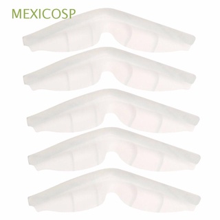 MEXICOSP 5PCS Desechable Puente de la nariz de la cara de la boca Artesanías de autocontrol Tira de nariz Puente de nariz de gel de sílice Accesorios de bricolaje Envuelto Kits caseros Material de fabricación Protección de reparación Anti niebla