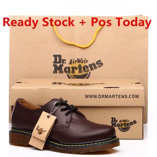 Listo Stock ! Hombres Británicos Dr.Martens Martin Botas De Herramientas De Cuero Casual Zapatos