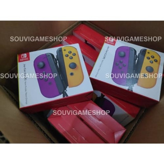 (Acc) Nintendo SWITCH JOYCON JOY-CON JOYCON CON Soft & Light PURPLE ORANGE Game/consola