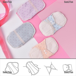 <SanLiTun> 140Mm Feminine Women Reusable Washable Cotton Cloth Menstrual Mama Pad 5.5In