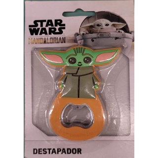 Star Wars Mandalorian baby Yoda Grogu Disney Destapador Abrebotellas (1)