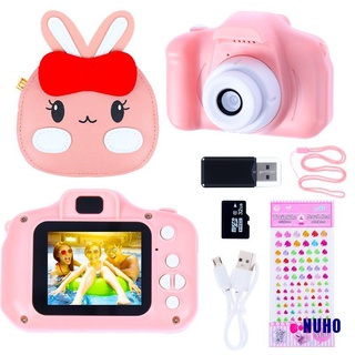 nuho pink kids cámara 1080p hd cámara digital
