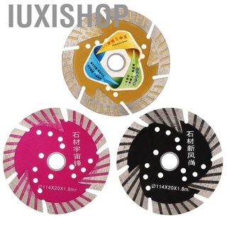 iuxishop 114 mm diamante turbo hoja sierra de rueda de corte para disco de mármol granito microspar