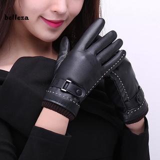 be guantes cálidos amigables con la piel/guantes suaves cálidos de cuero sintético para hacer ejercicio