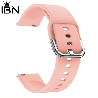 [ibn] correa de reloj sin olor de 20 mm smartwatch correa de pulsera accesorios