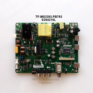 Insignia NS-39D310NA17 S385XF53 universal LED TV placa principal. Tablero de Matherboard de PCB de la máquina TP.MS3393.Pb793