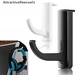acmx 2 piezas soporte para auriculares de pared pc monitor soporte duradero accesorios de auriculares caliente