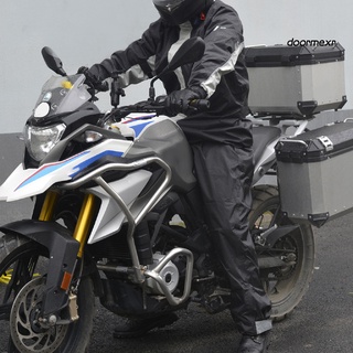 Cubierta De lluvia ajustable a prueba De viento Para Motocicleta Adulto