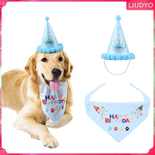 mascota corona sombrero bandanas para perro cachorro gato disfraz de cumpleaños adorno headwear