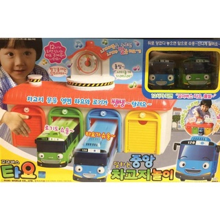 Tayo Little Bus Tayo Rogi Garage Playset - Original corea Iconix