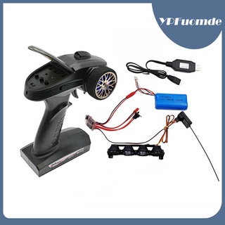 2.4Ghz RC Transmitter Kit Remote Controller and Parts Kits for MN Model MN90 MN99 MN99S 1/12 Crawler Car Model