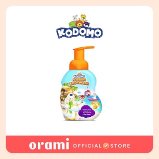 Kodomo Bodywash espuma naranja botella 250ml (1)