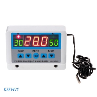 kee xh-w3103 ac 220v max 6600w termostato digital 30a controlador de temperatura interruptor
